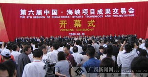 第六届中国 海峡项目成果交易会在福州盛大开幕