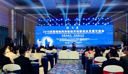 百日擂台赛 蓉台合作再升级,成都海峡两岸新经济创新创业发展交流会在郫都举办